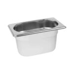 Gastronomy Food Container 1/9 10cm Depth Inox 18/0