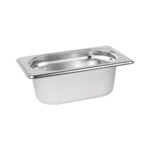 Gastronomy Food Container 1/9 6.5cm Depth Inox 18/0