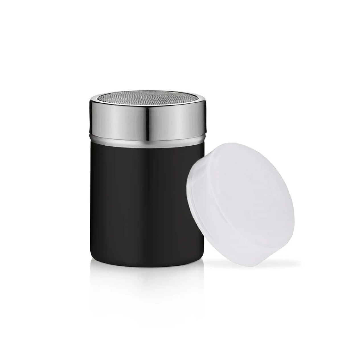 neo-ergo-2024-12-09t145831.214 Αχνηρίχτης/Αλατοπιπεριέρα Σίτα Ανοξείδωτο 18/10 7x10εκ Μαύρη Ματ - Image 1