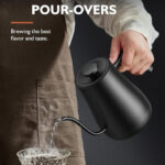 Βραστήρας Brewing 1Lt Μαύρος Ανοξείδωτος 1200W Ρυθμιζόμενης Θερμοκρασίας THE BARSTARDS - Image 2