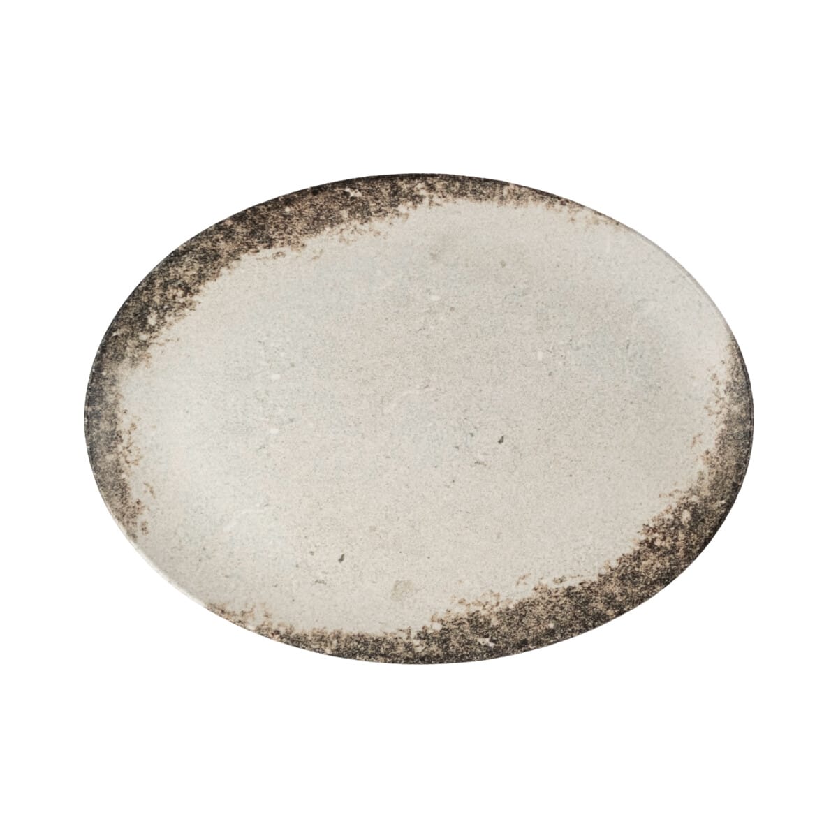 piatela-oval-porselanis-33x19cm-rustiground-kutahya Πιατέλα Οβάλ Πορσελάνης 33x19cm Rustiground Kutahya - Image 1