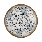 Πιάτο Πορσελάνης Βαθύ 25cm Fleur Amber Kutahya - Image 2