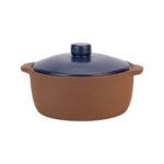 Casserole with Lid 23x7cm Blue Terra - Image 2