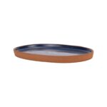 Πιατέλα Οβάλ 24x17εκ Terra Βlue