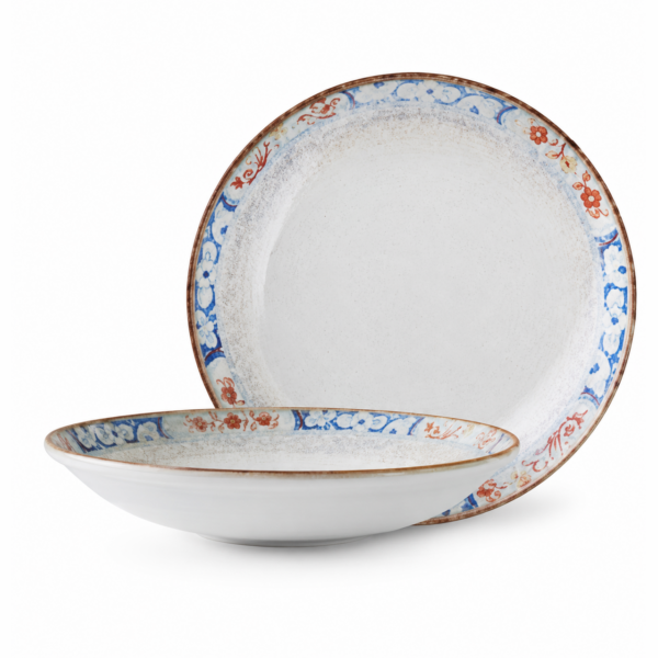 Piato Porselanis Vathy 25cm Vintale Kutahya